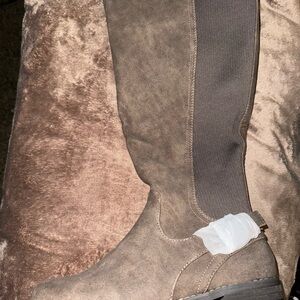 Torrid Brown Knee-High Boots NEW